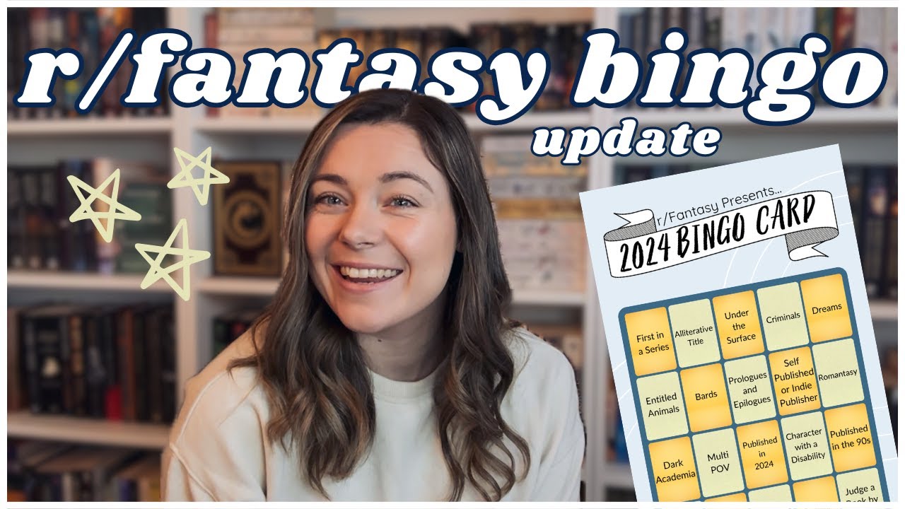 I Got Bingo on the r/Fantasy Challenge (2024) 📚
