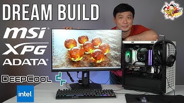 Perfect Desktop PC Build for Content Creators/Mid Level Gaming Needs! MSI INTEL XPG ADATA DEEPCOOL