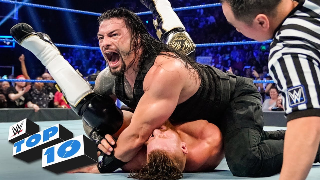 Top 10 Smackdown Live Moments Wwe Top 10 August 13 2019 Youtube