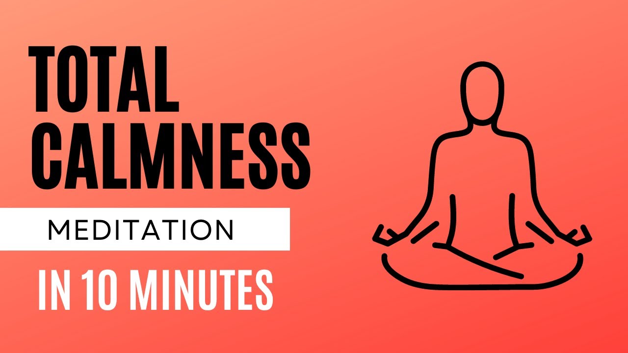 Guided Meditation From Anxiety To Calm In 10 Minutes 🧘 - YouTube