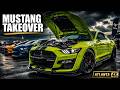 Mustangs TAKE OVER Atlanta — GT500, GTs & More