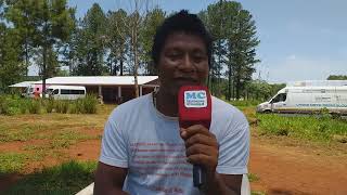COLONIA DELICIA : Entrevista a Dalmacio Ramos Cacique de la Aldea YSYRY .