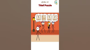 Thief Puzzle Level 47 & 48 #short #androidgames