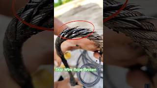 batching plant skip wire rope check broken #change @SunilCDSPlant