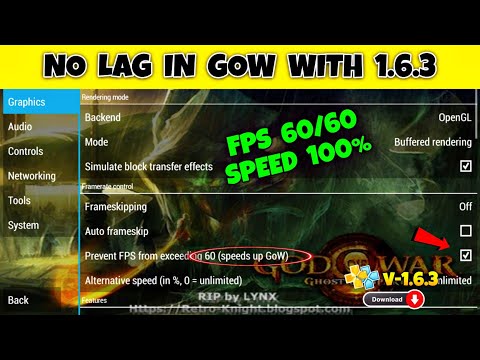 God of war Ghost of Sparta PPSSPP best settings for Android