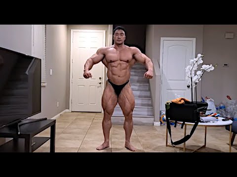 Asian IFBB Pro Lee Seung Chul Private Posing || Bodybuilding Unleashed ||