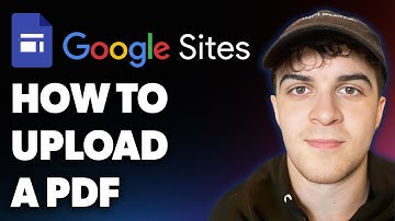 How to Upload a Pdf into Google Sites! (Full 2025 Guide)