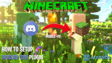 How To Setup DiscordSRV Plugin  Link Your Discord Server With Your Aternos Server