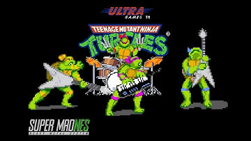 Super MadNES - Teenage Mutant Ninja Turtles [NES] - "Title Theme" - Metal Band Cover