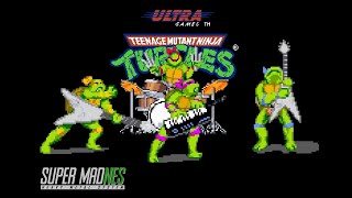 Super Madnes Teenage Mutant Ninja Turtles nes Title Theme Metal Band Cover