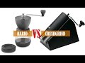 Hario Coffee Grinder vs Crushgrind Brazil - Manual Burr Coffee Grinders Overview and Comparison