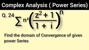 #question on #domainofconvergence of #powerseries #complexanalysis #maths #bsc #msc 