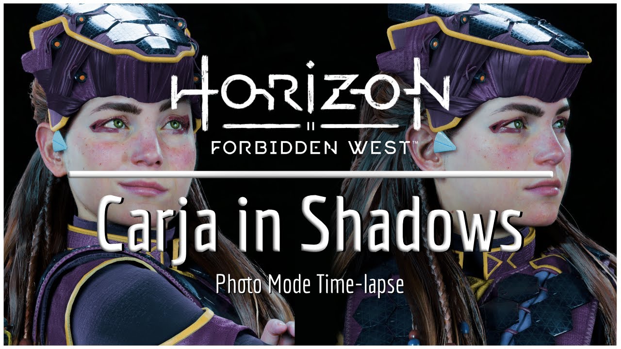 Carja in Shadows Horizon Forbidden West Photo Mode Timelapse