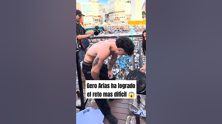 Gero Arias ha logrado el reto más difícil #gym #fitness #calistenia #dominadas #musculos