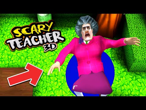 KORKUNÇ ÖĞRETMEN VE SEVGİLİSİNİ UÇURDUK! 😂 | SCARY TEACHER 3D