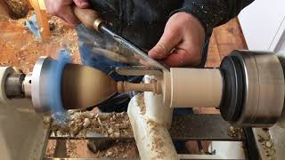 Woodturning - Natural Edge Goblet (2018)