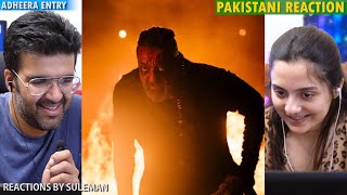 Pakistani Couple Reacts To Adheera Entry | KGF Chapter 2 | Rocking Star Yash | Sanjay Dutt Thumb