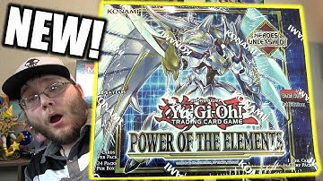 *NEW!* Yu-Gi-Oh! Power of The Elements Booster Box Opening!