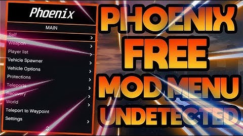 ⚡ ️PHOENIX MOD MENU GTA 5 ONLINE ✅WH AIM FLY HACK ✅ Grand Theft Auto 5 ONLINE ✅ PHOENIX HACK GTA ⚡