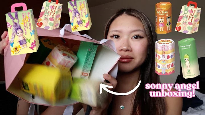 HUGE Sonny Angel Unboxing | Candy store, Dog Time, Kiss Kiss, and More!