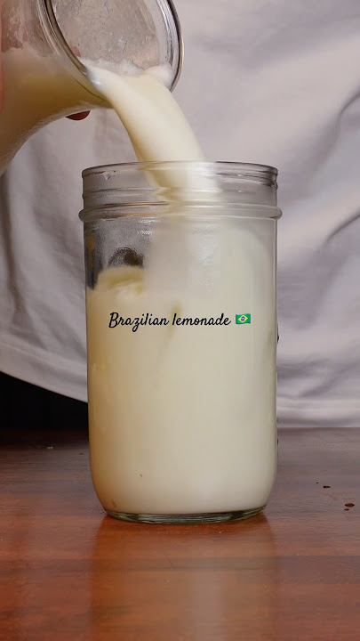 Brazilian lemonade 🇧🇷 #lemonade #brazilian