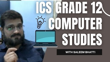Exploring ICS || Grade 12 Exercise 10C Question 9 || Computer Science Curriculum || Saleem Bhatti