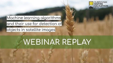 Machine learning algorithms and their use for detection of objects in satellite images