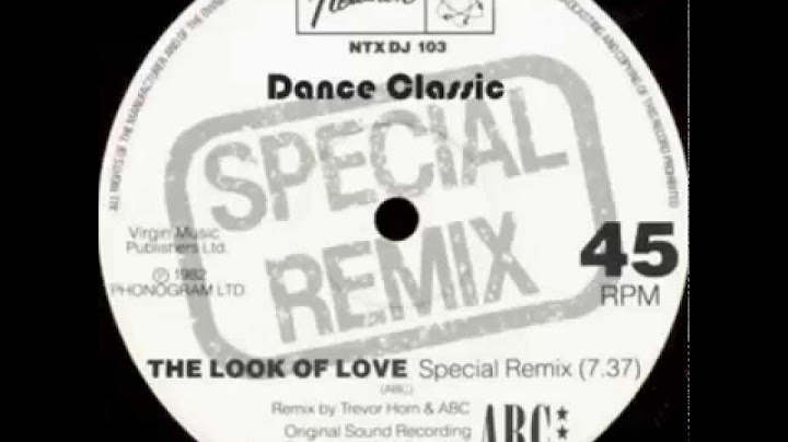 The Look of Love Remix version - Remix performance video thumbnail