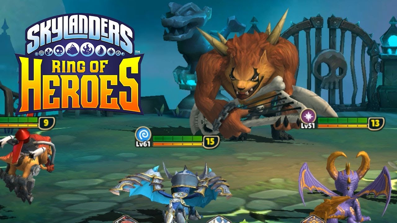 skylanders ring of heroes website