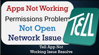 How To Fix Tell App not working | Not Open | Space Issue | Network & Permissions Issue screenshot 5