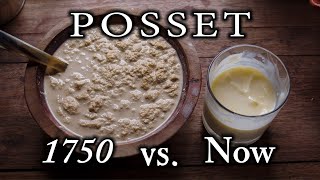 What is a Posset? Working Class Scraps Turned Fancy Food - 1750 Harvest Posset
