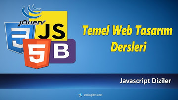 JavaScript Diziler (JavaScript Arrays) - WEB TASARIM DERSLERİ #57
