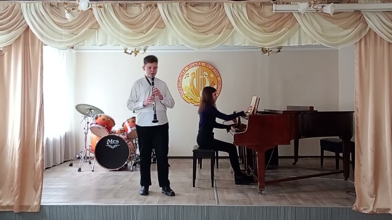Кирило Хіноцький, кларнет, 14 років