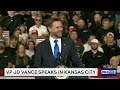 Vice President JD Vance speaks in Kansas City