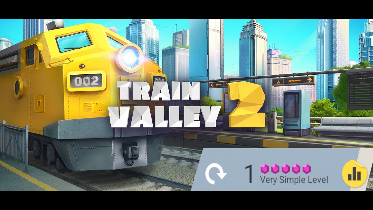Train Valley 2 Speedrun(WGS - 1 - Very Simple Level) IGT 