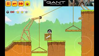 Red Ball 3 Bitti😓 sadece siyah top ⚫ olarak tüm bölümler oynayacağız😁  ( MİNECRAFT'TA BAŞLIYORUZ👍👍 )