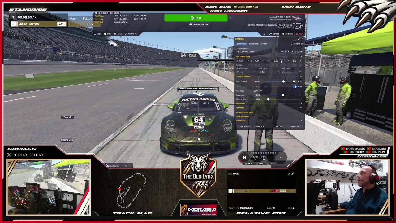LIVE -  iRacing 24H Daytona Special Event TEST