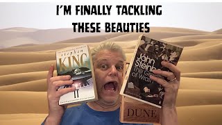 Im Finally Tackling These Beauties #tbr #booktube #reading #books