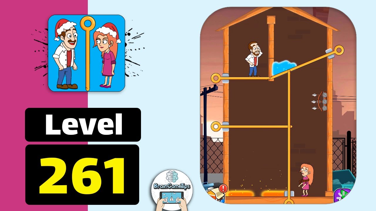 Home Pin: Pull The Pin Puzzle - Level 261 Walkthrough