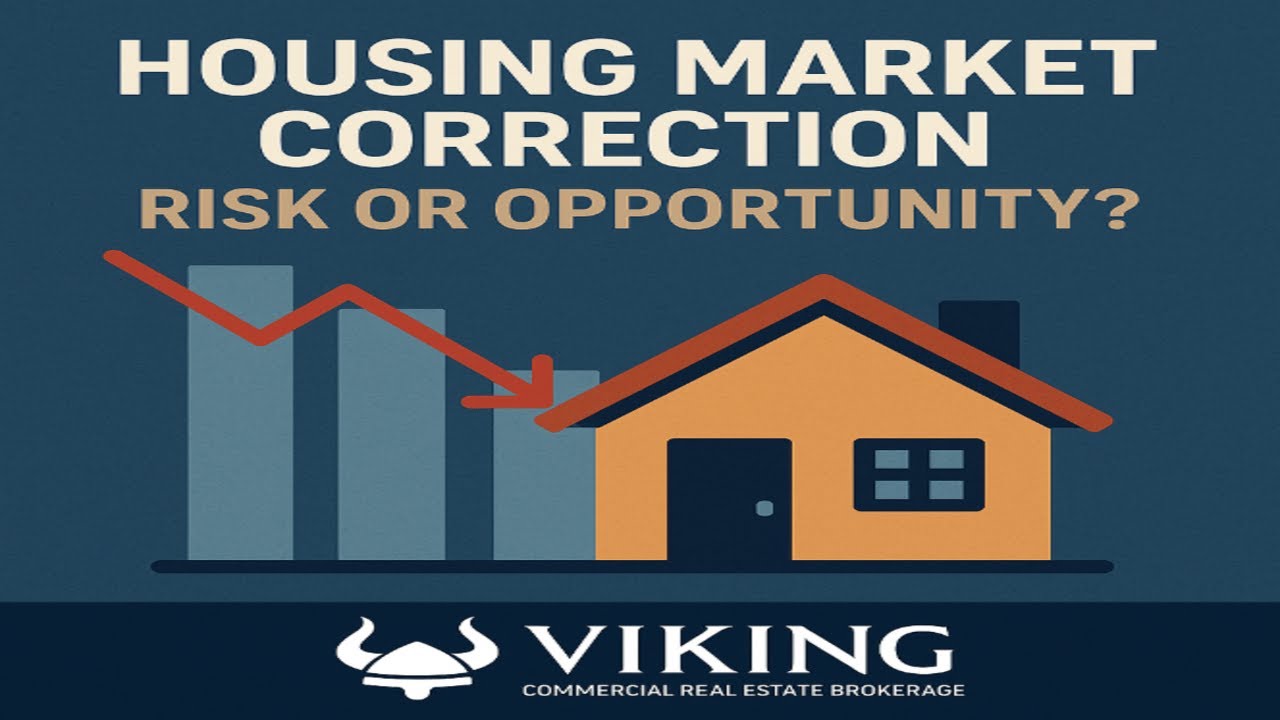 🏡 Housing Market Correction: Risk or Opportunity for Investors? 📉📈
