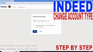 ✅  How To Change Account type On Indeed 🔴 screenshot 4