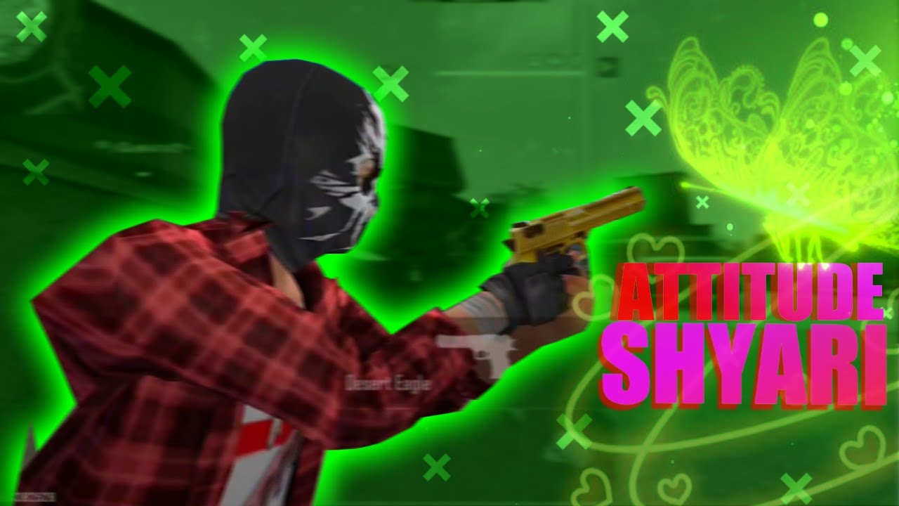 Free Fire 🔥Attitude Shyari//Gulami To Khun Ma Ha Nahi 🔥Attitude Status//Whatsapp Status❤‍🔥||