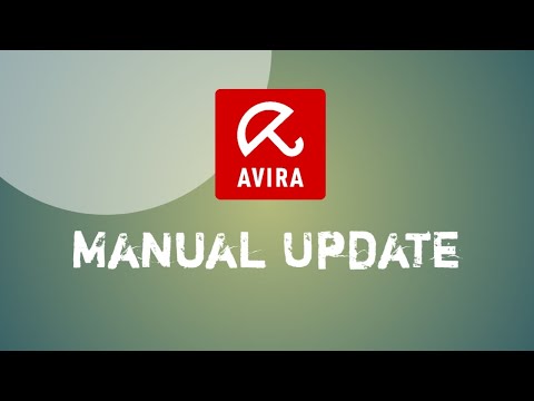 Video: Hur Man Uppdaterar Avira Manuellt