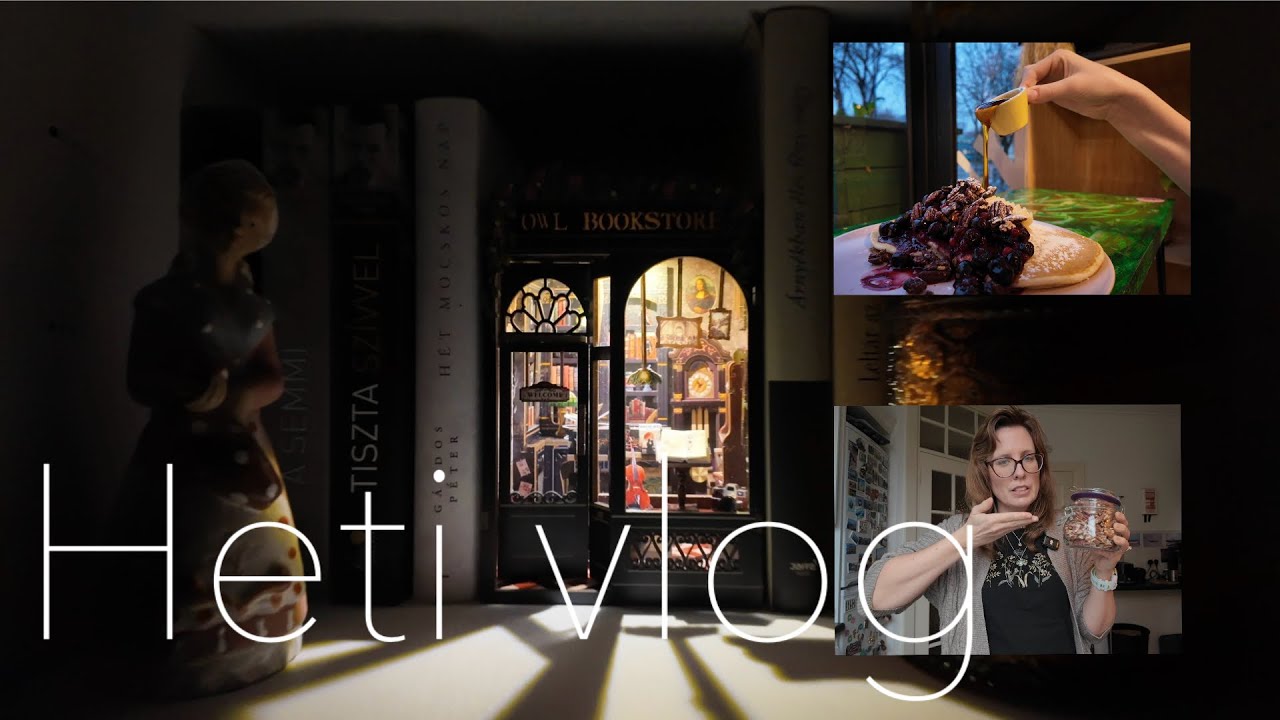 Heti vlog: Liverpool, mini könyvesbolt, vizsgálatok