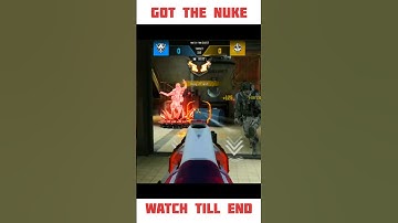 UNDER 55 SECONDS GET THE NUCLEAR 😭#codm #codnuke #callofduty #4kgameplay #gamingclips #games #shorts