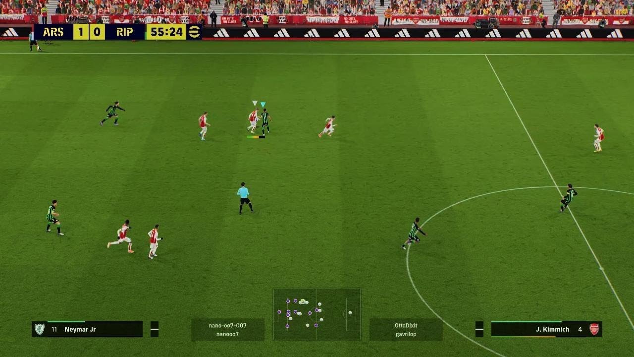 eFootball 2024_neymar croqueta grand pont YouTube