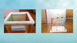 Review of wooden activity cube from John Lewis