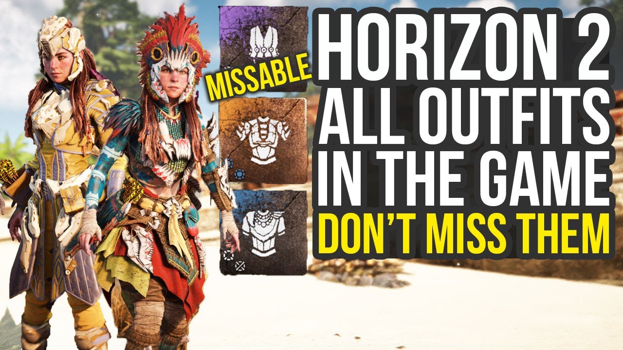 Horizon Forbidden West All Armor In The Game & How To Get Them (Horizon Forbidden West All Outfits)