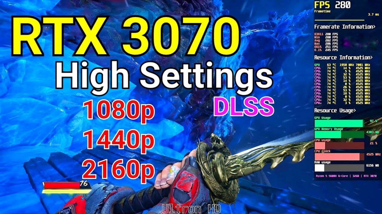 SHADOW WARRIOR 3 - (DLSS: PERFORMANCE VS QUALITY) RTX 3070 / I7 8700K / 2560x1440P