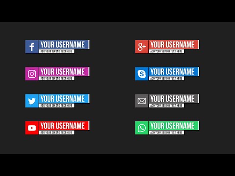 Social Media Lower (.mogrt), a Social Media Template by MinnaPicture (Thumbnail 1 of 2)
